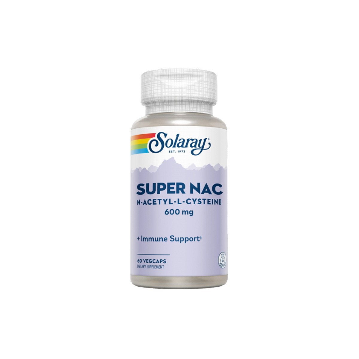 Solaray Super NAC 600 mg 60 cápsulas Solaray Super NAC 600 mg 60 cápsulas