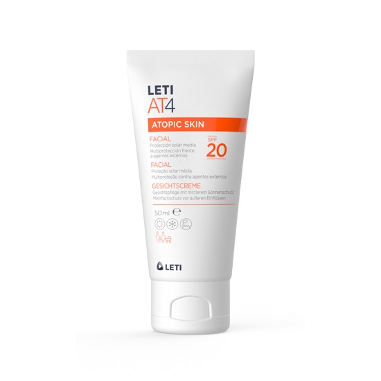 Leti AT4 facial spf20 50ml Leti AT4 facial spf20 50ml
