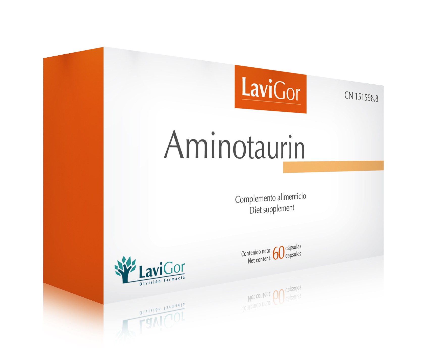 Lavigor aminotaurin 60 cápsulas Lavigor aminotaurin 60 cápsulas