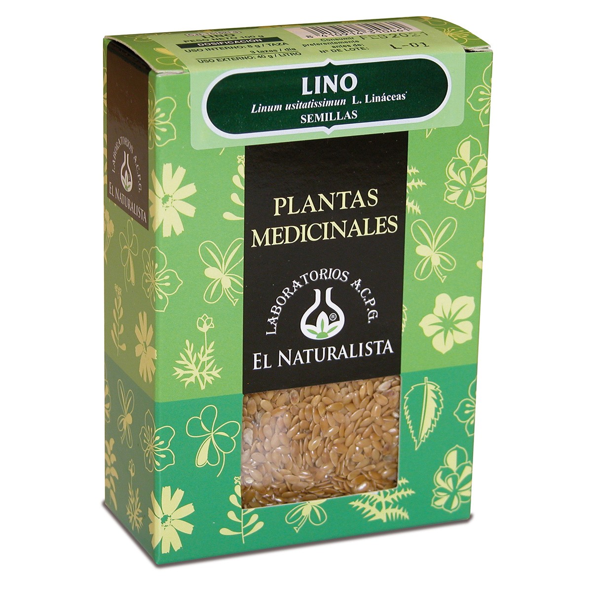 EL NATURALISTA LINO 100 G. EL NATURALISTA LINO 100 G.