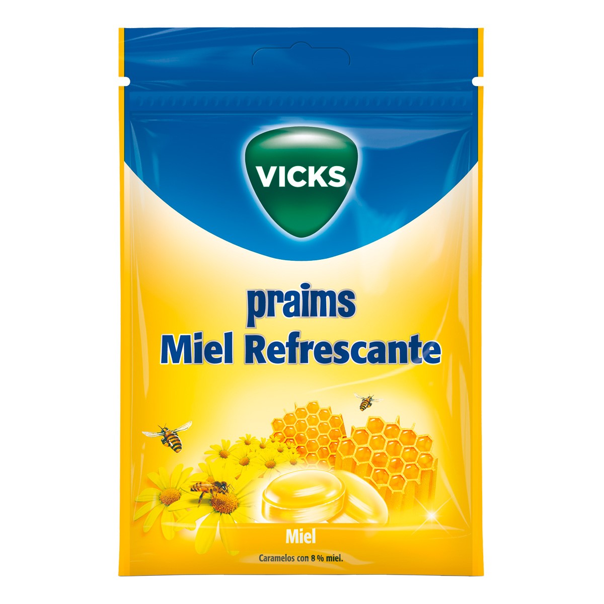 Vicks praims miel refrescante 72g Vicks praims miel refrescante 72g