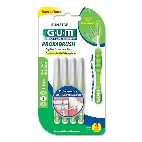 GUM CEPILLO INTERDENTAL TRAVLER 1414 1,1