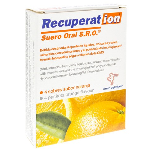 RECUPERATION SUERO ORAL NARANJA 4SOBRES RECUPERATION SUERO ORAL NARANJA 4SOBRES