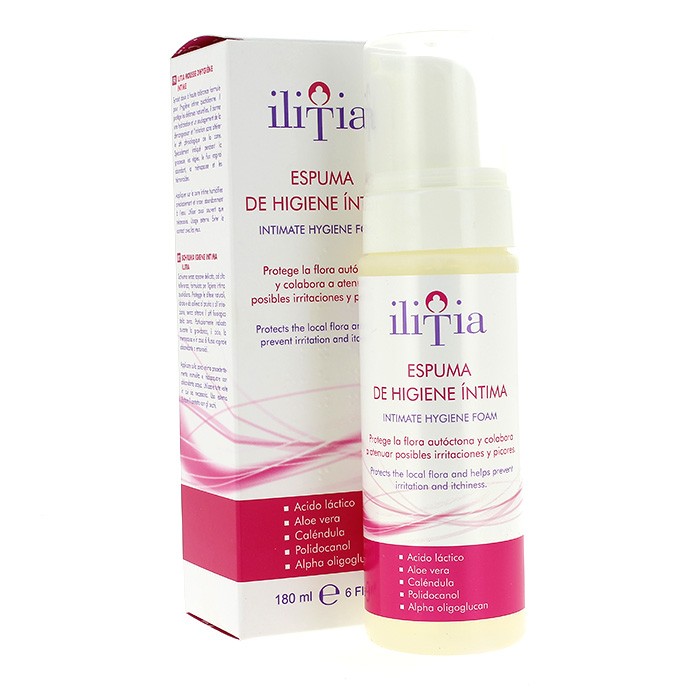 Ilitia espuma higiene intima 180ml Ilitia espuma higiene intima 180ml