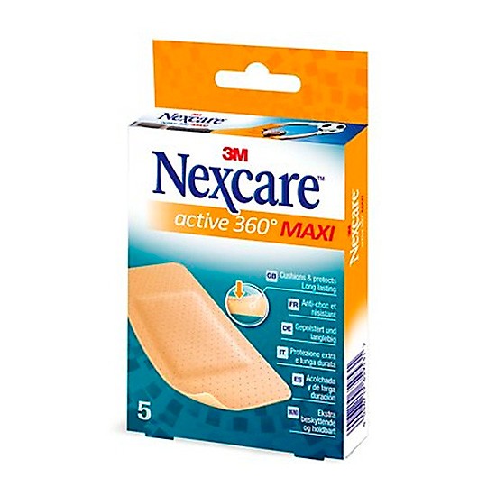 Nexcare Flexible Foam Maxi Active apósitos en tiras 5u Nexcare Flexible Foam Maxi Active apósitos en tiras 5u