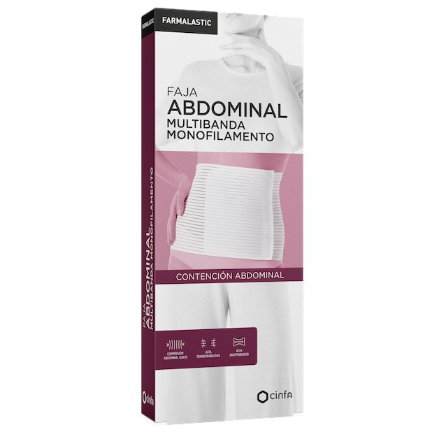 Farmalastic faja lumbar velcro Talla 2 95-115cm Farmalastic faja lumbar velcro Talla 2 95-115cm