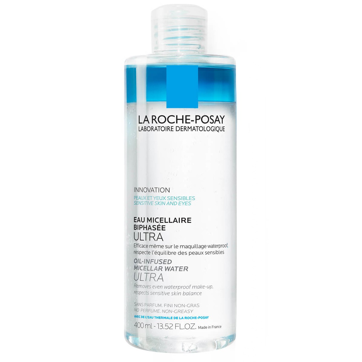 La Roche Posay agua micelar bifasica oil infused 400ml La Roche Posay agua micelar bifasica oil infused 400ml