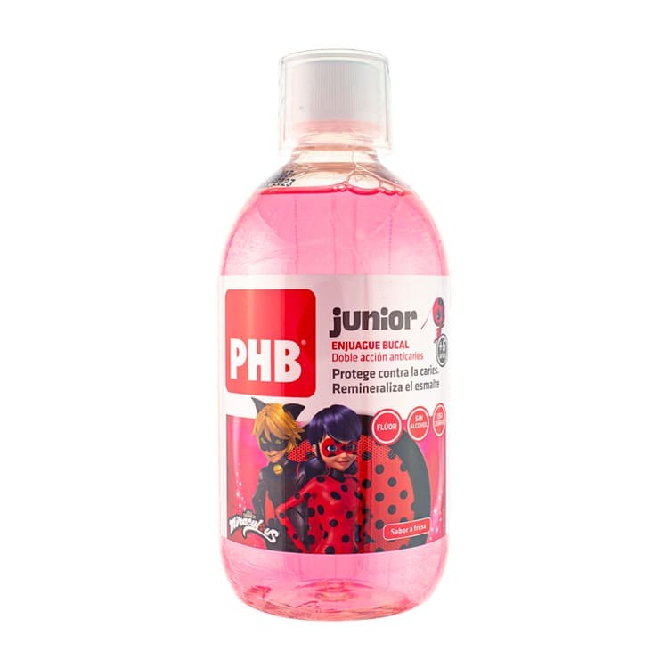 Phb enjuague bucal junior 500ml