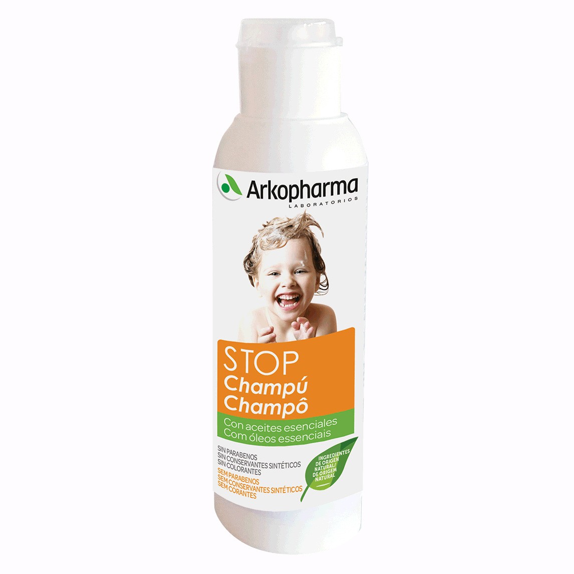 Arkopharma Stop champú aceites esenciales 125ml Arkopharma Stop champú aceites esenciales 125ml