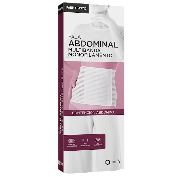 Farmalastic faja lumbar velcro Talla 3 115-130cm Farmalastic faja lumbar velcro Talla 3 115-130cm