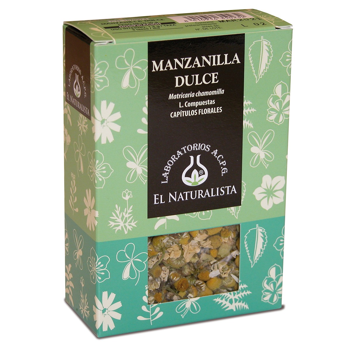 EL NATURALISTA MANZANILLA DULCE 30 GR EL NATURALISTA MANZANILLA DULCE 30 GR