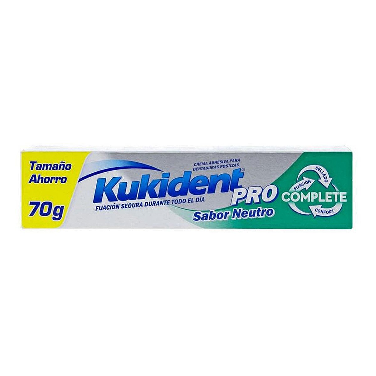 Kukident Pro Complete crema adhesiva prótesis neutro 70g Kukident Pro Complete crema adhesiva prótesis neutro 70g