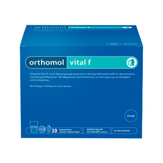 Orthomol vital f 15 sobresganulado Orthomol vital f 15 sobresganulado