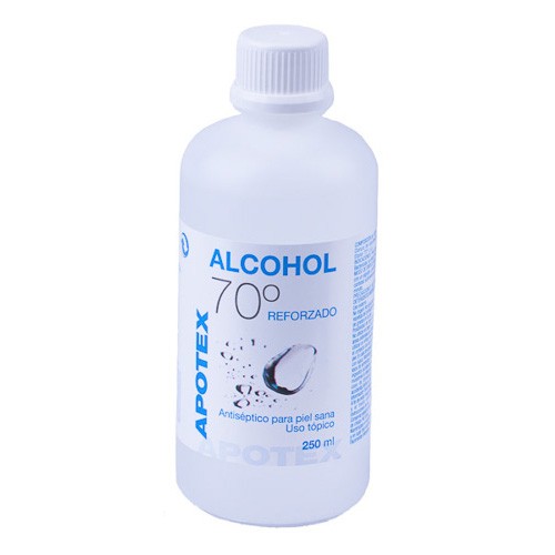 APOTEX ALCOHOL 70º 250 ML