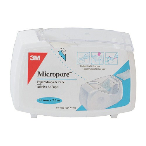 ESPARADRAPO MICROPORE BLANCO 7,5X2,5 POR ESPARADRAPO MICROPORE BLANCO 7,5X2,5 POR