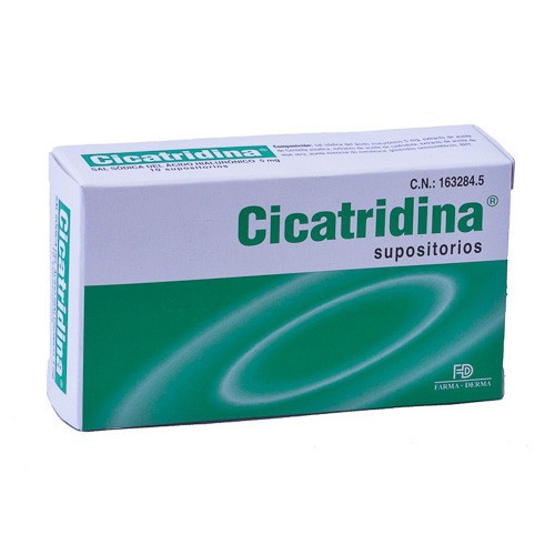 Cicatridina Supositorios 10u Cicatridina Supositorios 10u