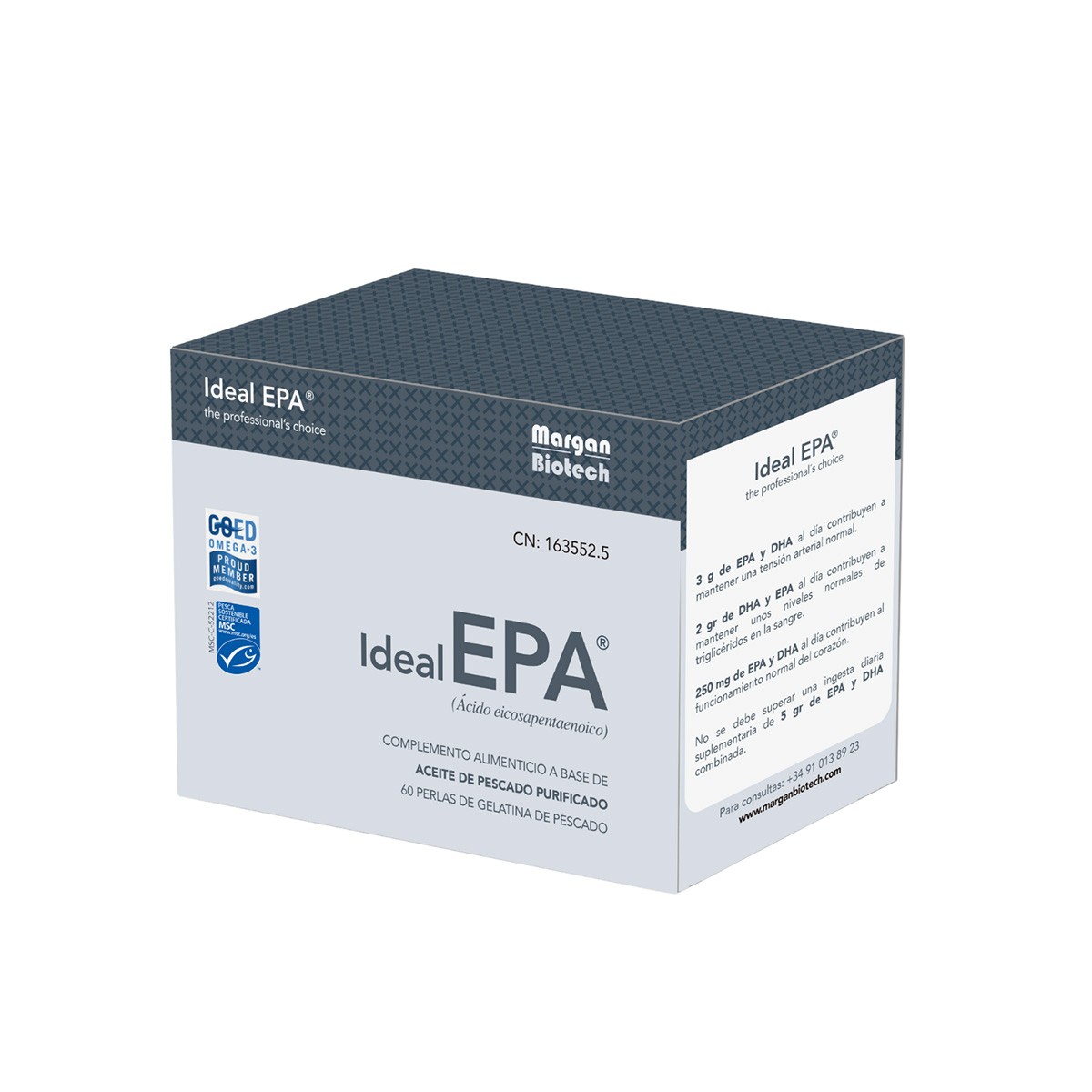 IDEAL OMEGA 3 EPA 60 Cápsulas IDEAL OMEGA 3 EPA 60 Cápsulas