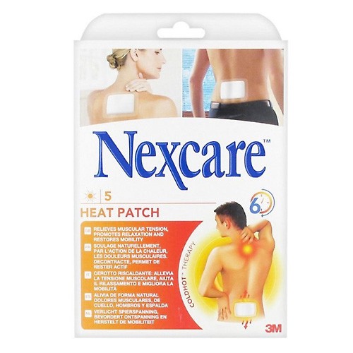 NEXCARE PARCHE CALOR 9,5X13 CM 5 UDS NEXCARE PARCHE CALOR 9,5X13 CM 5 UDS