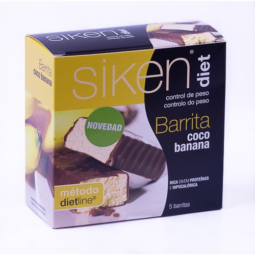 SIKENDIET BARRITA COCO/BANANA 5 UDS SIKENDIET BARRITA COCO/BANANA 5 UDS