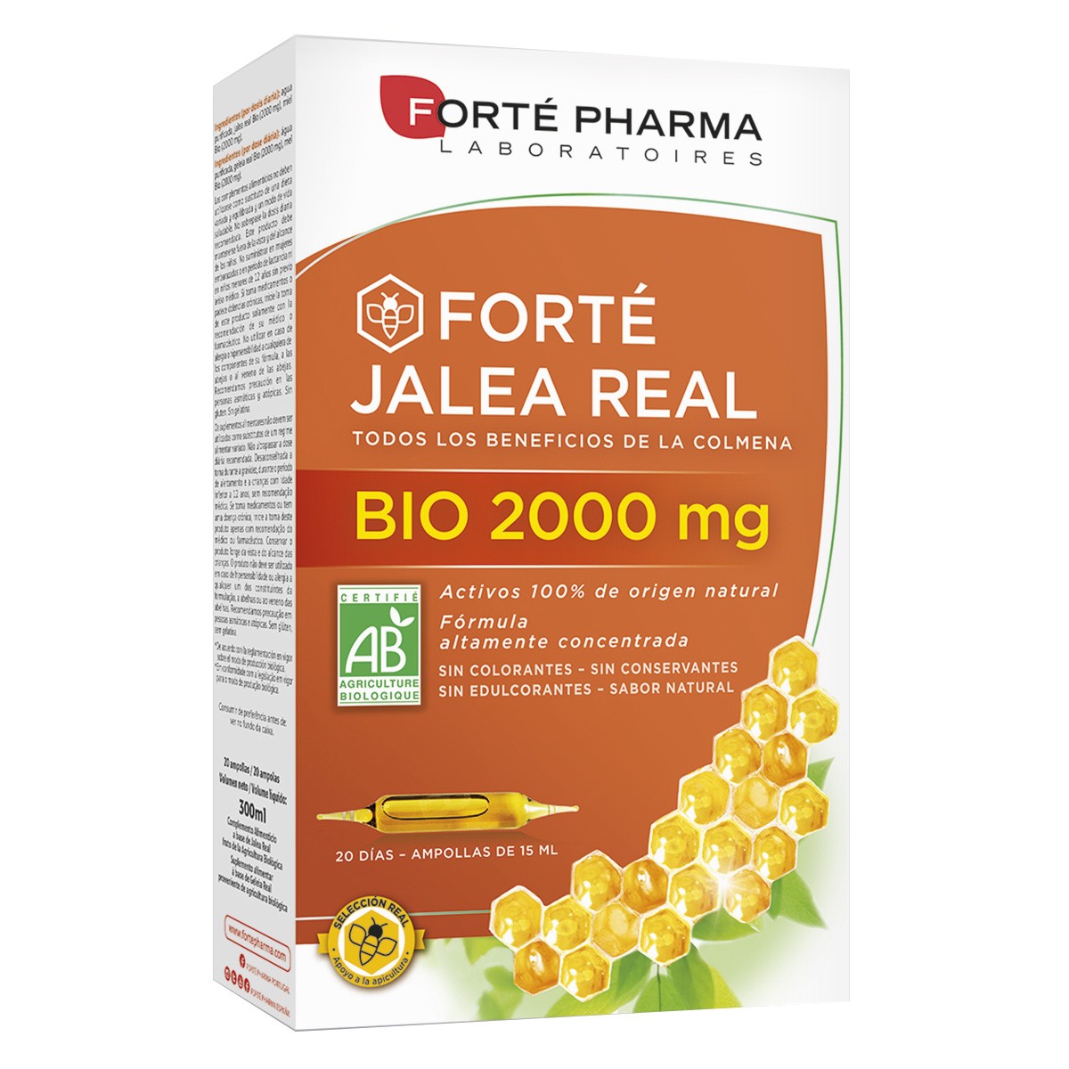 Forte pharma jalea real 2000mg 20 ampollas Forte pharma jalea real 2000mg 20 ampollas