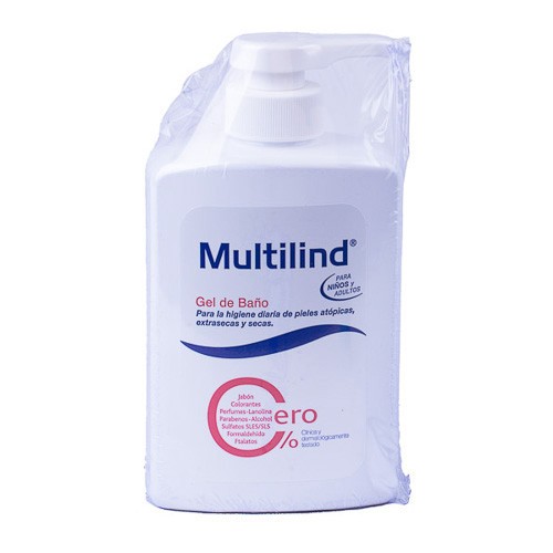 MULTILIND GEL BAÑO HIPOALERGENICO 500 ML