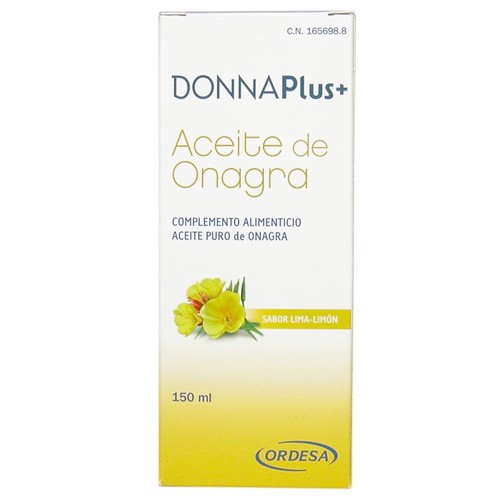 DONNA PLUS ACEITE DE ONAGRA 150 ML DONNA PLUS ACEITE DE ONAGRA 150 ML