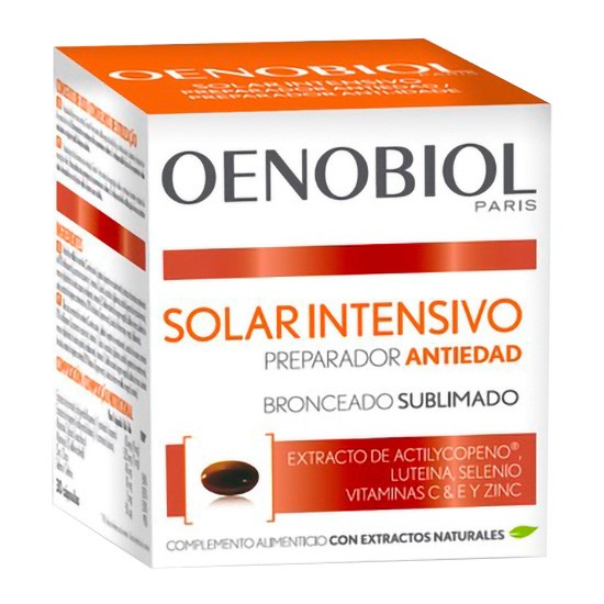 Oenobiol solar intensivo antiedad 30 caps Oenobiol solar intensivo antiedad 30 caps