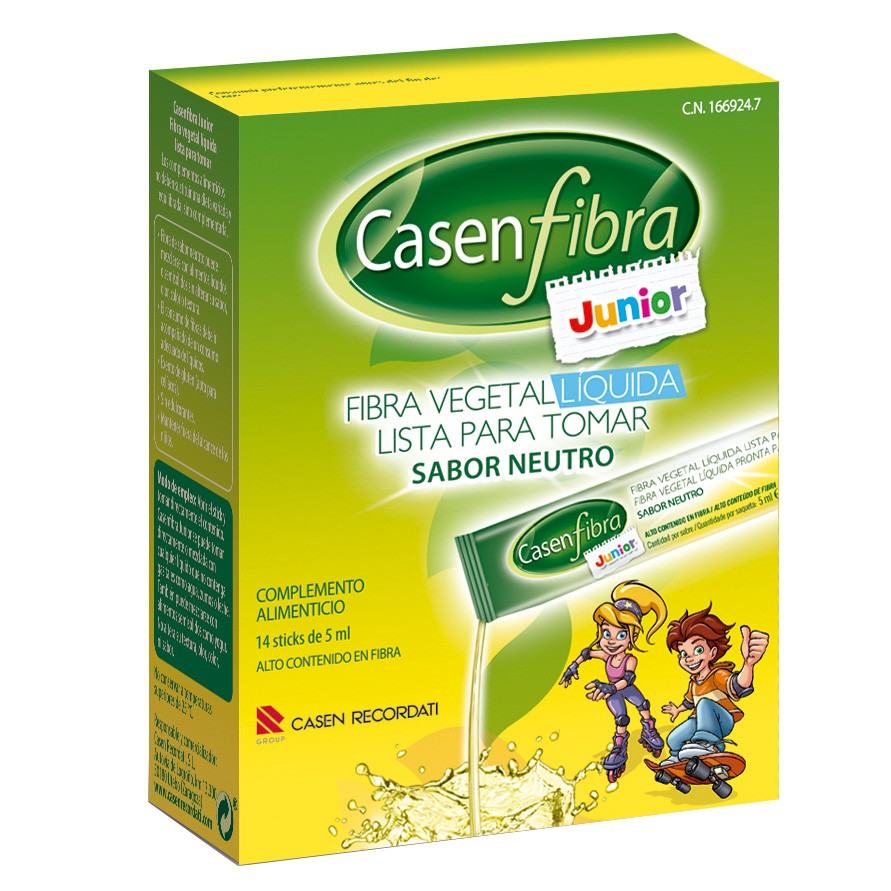 Casenfibra Junior líquida 14 sticks 5ml Casenfibra Junior líquida 14 sticks 5ml
