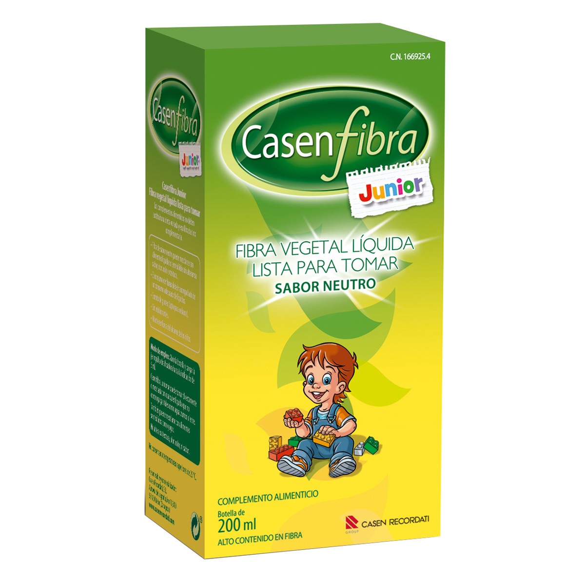 Casenfibra Junior liquido botella 200ml Casenfibra Junior liquido botella 200ml