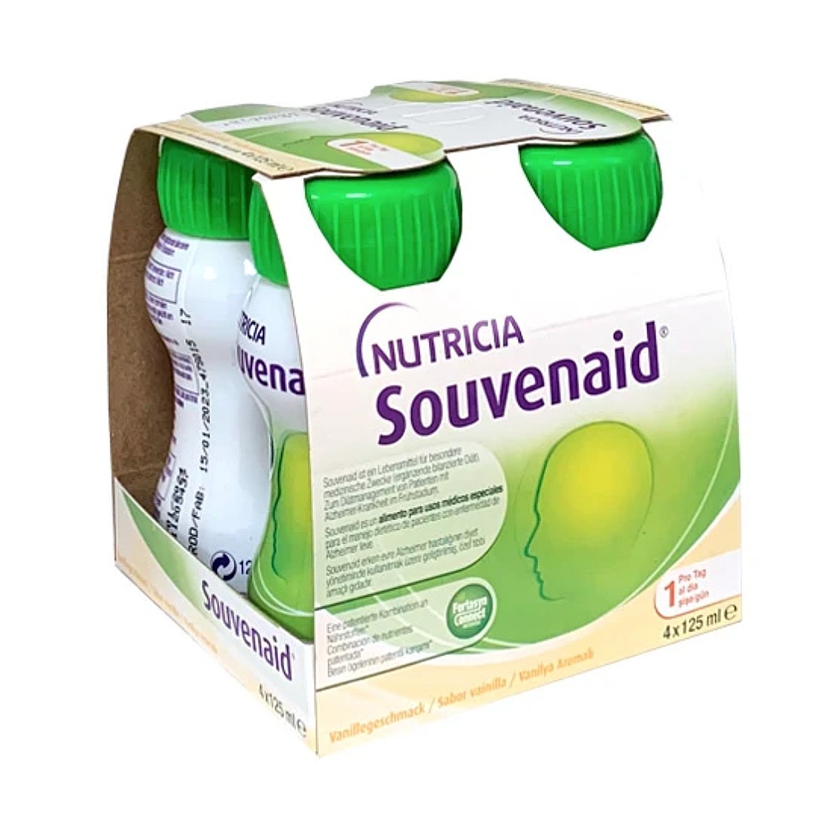 Souvenaid vainilla 4 botellas x 125 m Souvenaid vainilla 4 botellas x 125 m
