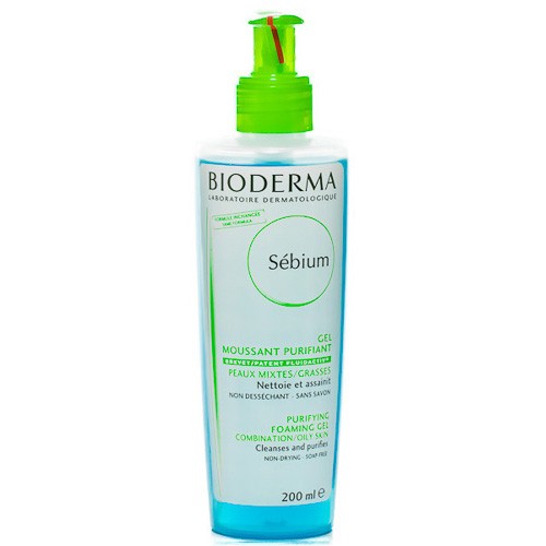 Bioderma Sebium gel moussant s/detergente disp. 200ml