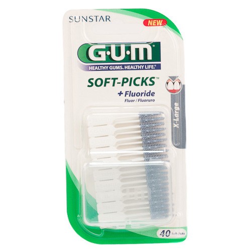 Gum soft picks original x-large 40 uds Gum soft picks original x-large 40 uds