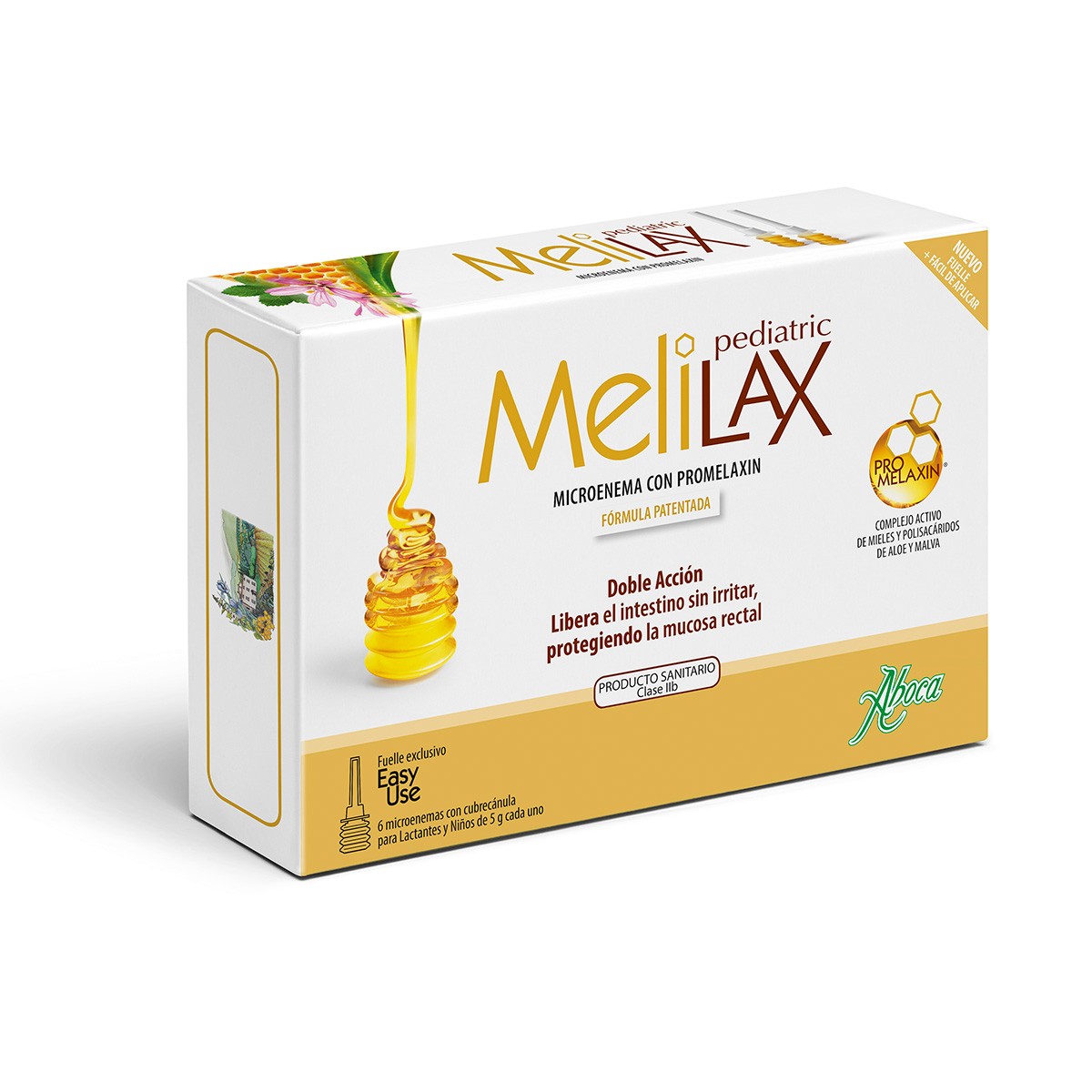 Aboca Melilax pediatric microenemas 5gr 6uds Aboca Melilax pediatric microenemas 5gr 6uds