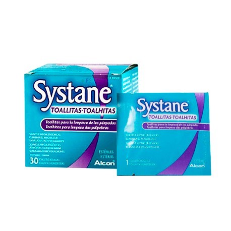 SYSTANE 30 TOALLITAS HUMEDAS ESTERILES SYSTANE 30 TOALLITAS HUMEDAS ESTERILES