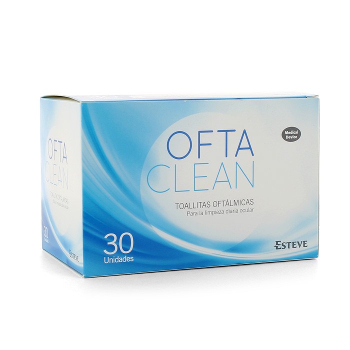 Ofta Clean Toallitas Oftalmológicas Estériles 30 unidades Ofta Clean Toallitas Oftalmológicas Estériles 30 unidades