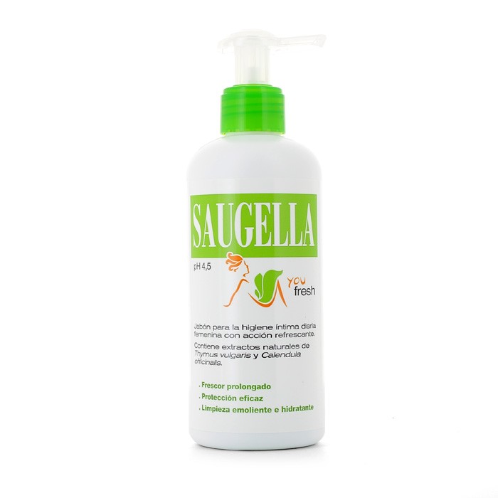 Saugella jabón íntimo femenino 200ml Saugella jabón íntimo femenino 200ml