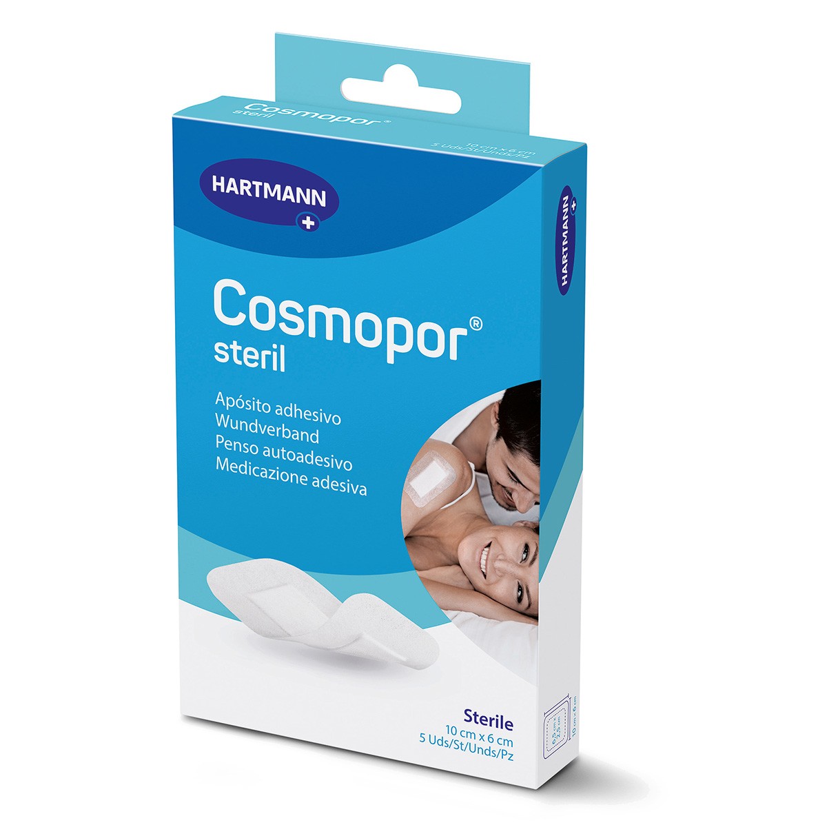 Cosmopor Estéril 10x6cm 5 apósitos Cosmopor Estéril 10x6cm 5 apósitos