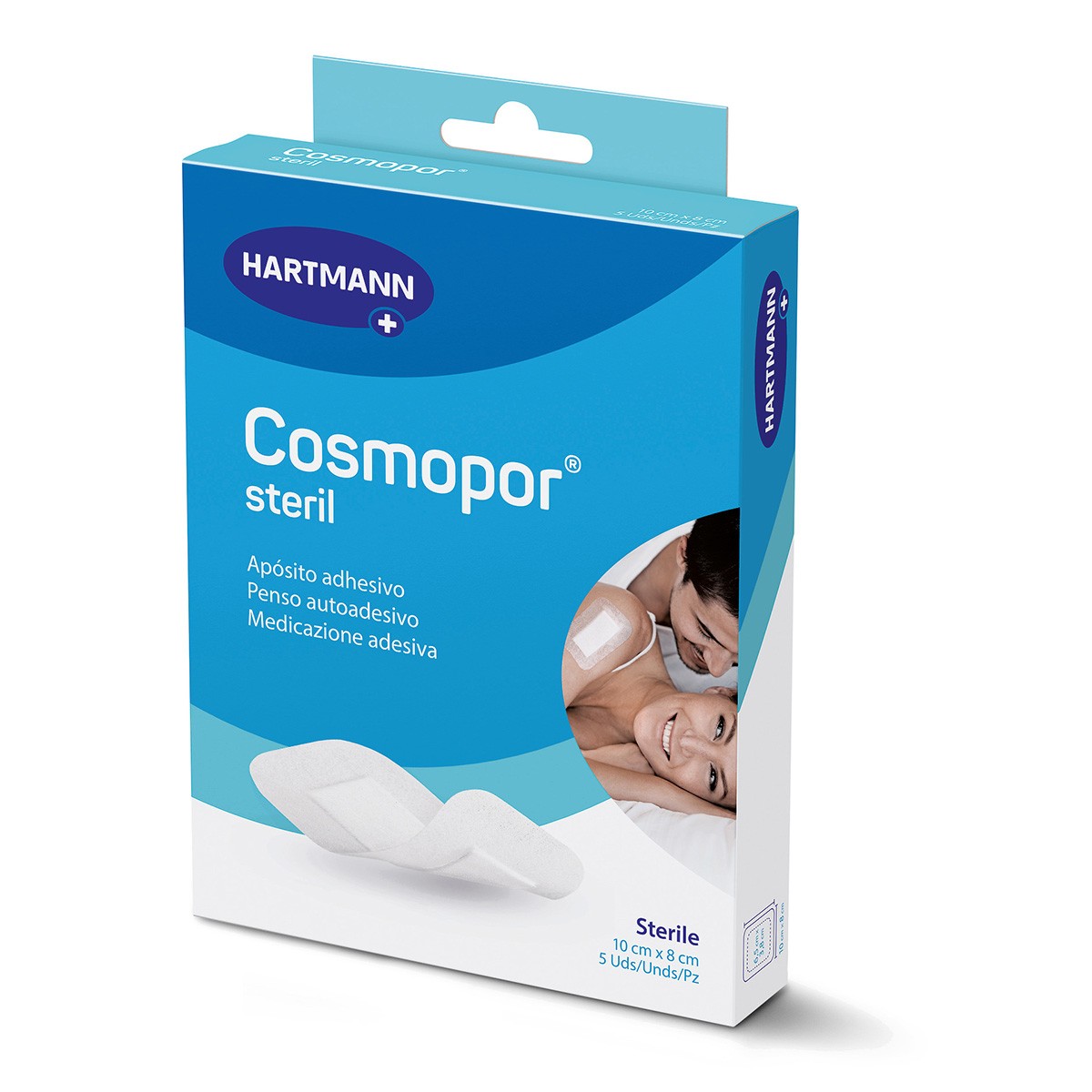 Cosmopor Estéril 10x8cm 5 apósitos Cosmopor Estéril 10x8cm 5 apósitos