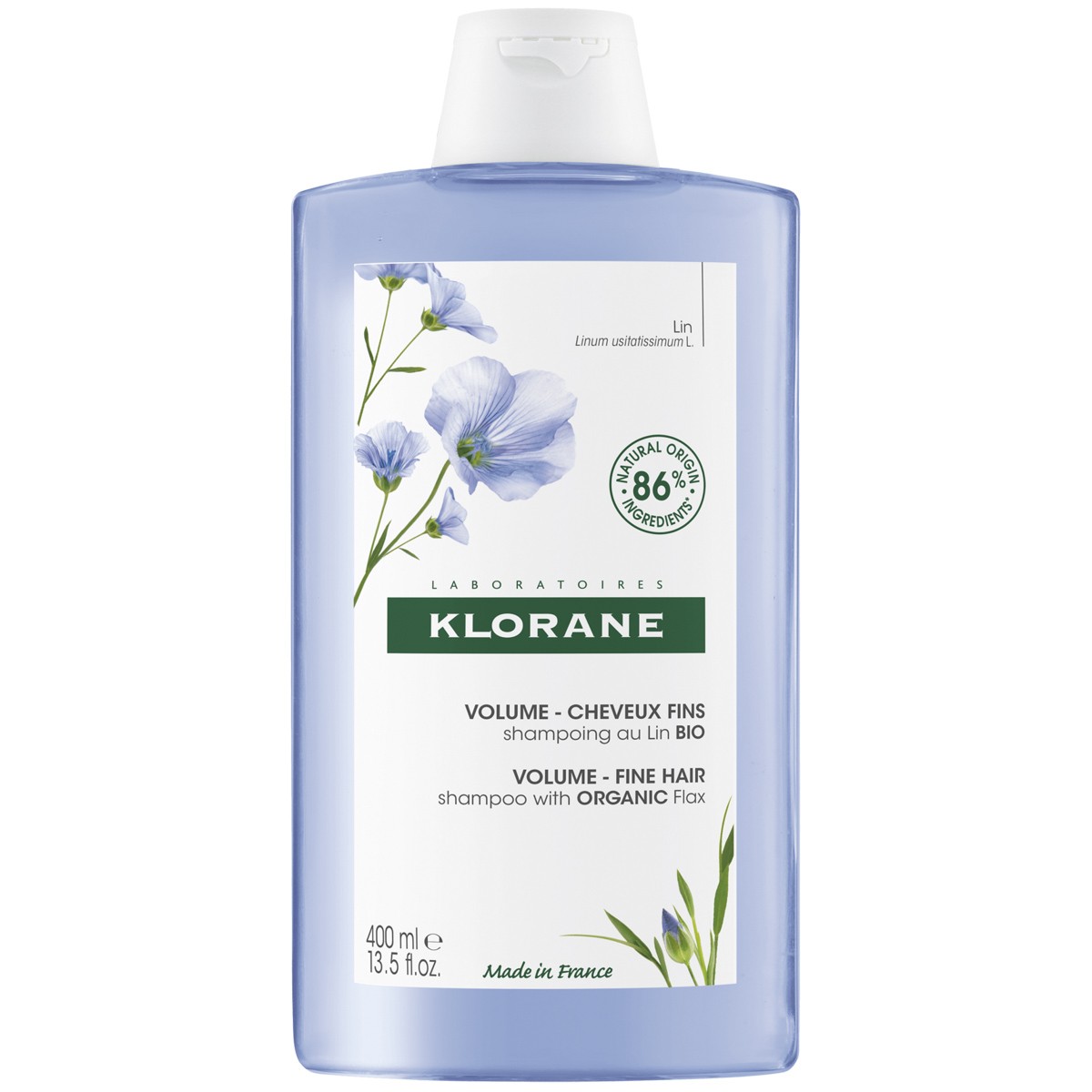 Klorane champú a las fibras de lino 400ml Klorane champú a las fibras de lino 400ml