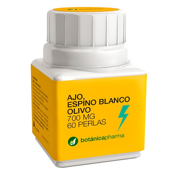 BotánicaPharma ajo, espino blanco y olivo 60u BotánicaPharma ajo, espino blanco y olivo 60u