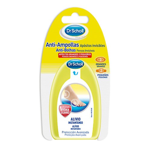 Scholl apósitos anti ampollas mixto 5u Scholl apósitos anti ampollas mixto 5u