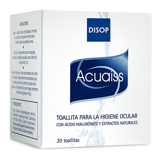 ACUAISS TOALLITAS OFTALMICAS 20 UDS ACUAISS TOALLITAS OFTALMICAS 20 UDS