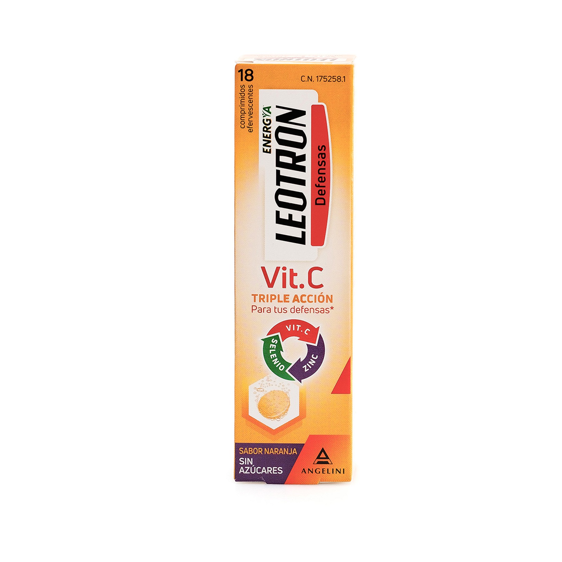 Leotron vit. c 18 comprimidos efervescen Leotron vit. c 18 comprimidos efervescen