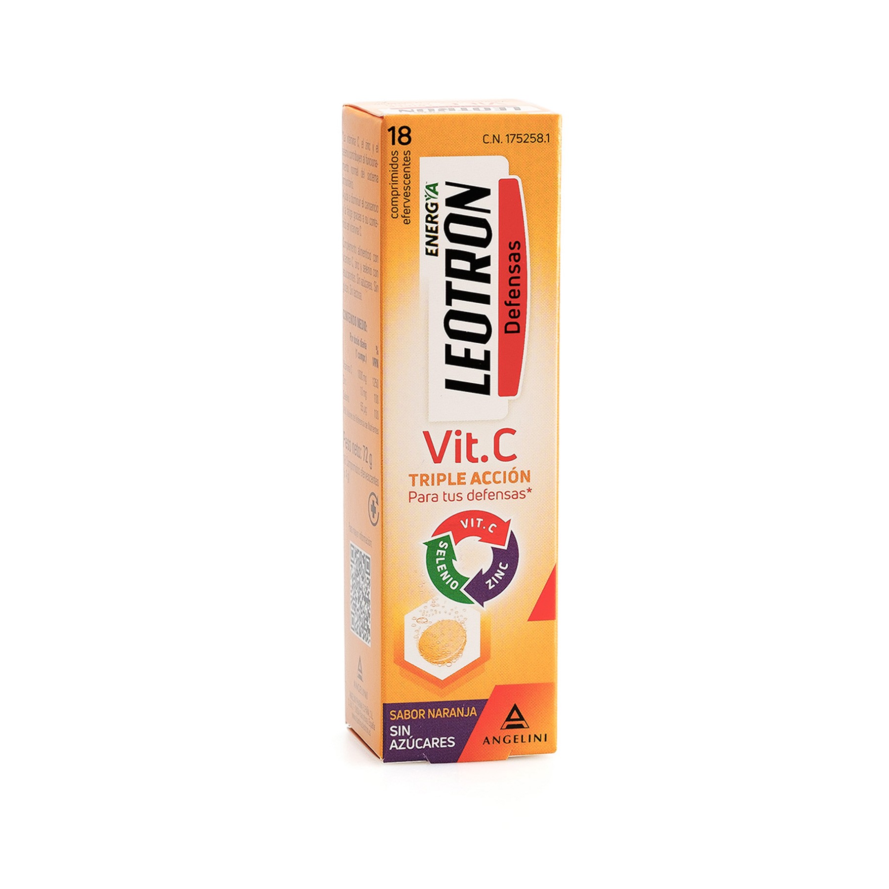 Leotron vit. c 18 comprimidos efervescen Leotron vit. c 18 comprimidos efervescen