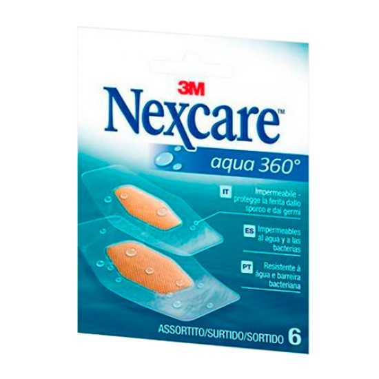 Nexcare Aqua Clear apósitos 6u Nexcare Aqua Clear apósitos 6u