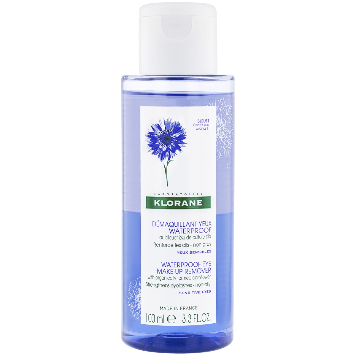 Klorane desmaquillante ojos sensibles al aciano 100ml Klorane desmaquillante ojos sensibles al aciano 100ml