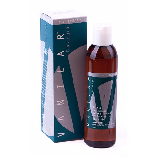 Vanilar champú pelos grasos 200ml Vanilar champú pelos grasos 200ml