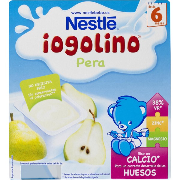 Nestle Yogolino pera 4x100g Nestle Yogolino pera 4x100g