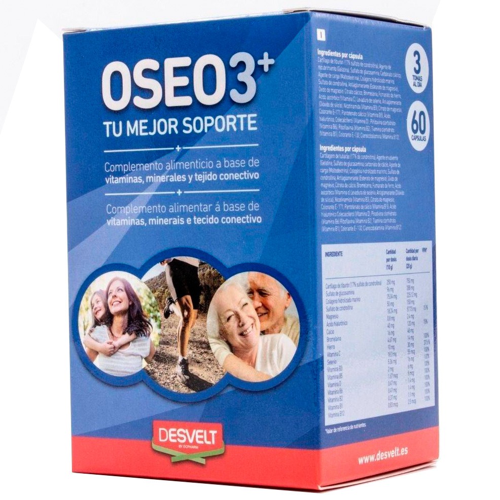 Oseo 3+ 60 cápsulas Oseo 3+ 60 cápsulas