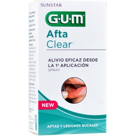 GUM AFTACLEAR SPRAY 15 ML GUM AFTACLEAR SPRAY 15 ML